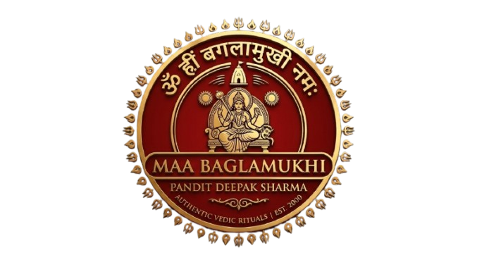 Maa Baglamukhi Pandit Deepak Sharma Logo